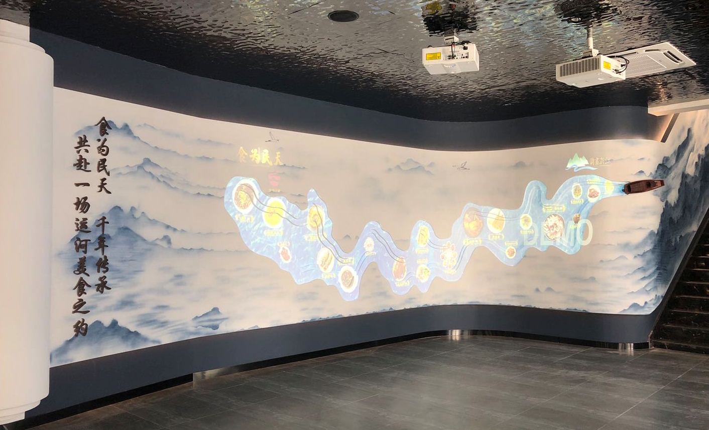 周鸿承博士指导的大运河美食展示馆即将开馆