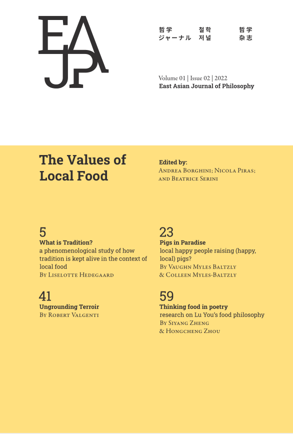 Thinking Food in Poetry: Research on Lu you's Food Philosophy